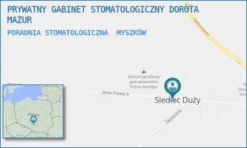 PORADNIA STOMATOLOGICZNA - PRYWATNY GABINET STOMATOLOGICZNY DOROTA MAZUR - UL. JANA PAWŁA II 36,  MYSZKÓW