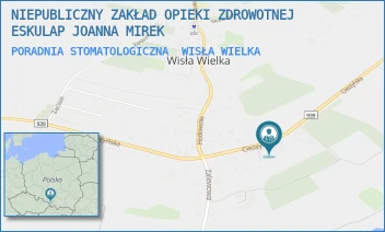 PORADNIA STOMATOLOGICZNA - NIEPUBLICZNY ZAKŁAD OPIEKI ZDROWOTNEJ ESKULAP JOANNA MIREK - UL. CIESZYŃSKA 3,  WISŁA WIELKA