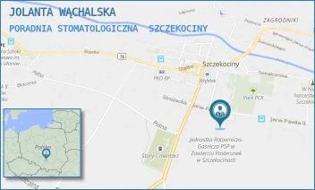 PORADNIA STOMATOLOGICZNA - JOLANTA WĄCHALSKA - AL. JANA PAWŁA II 6,  SZCZEKOCINY
