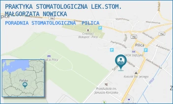 PORADNIA STOMATOLOGICZNA - PRAKTYKA STOMATOLOGICZNA LEK.STOM. MAŁGORZATA NOWICKA - SENATORSKA 3,  PILICA