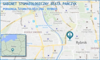PORADNIA STOMATOLOGICZNA - GABINET STOMATOLOGICZNY BEATA PAŃCZYK - UL. M.C.SKŁODOWSKIEJ 7/111,  RYBNIK