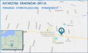 PORADNIA STOMATOLOGICZNA - KATARZYNA KRAKOWIAK-DRYJA - UL. BESKIDZKA 67,  RYBARZOWICE