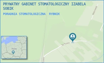 PORADNIA STOMATOLOGICZNA - PRYWATNY GABINET STOMATOLOGICZNY IZABELA SOBIK-KOSTKA - UL. ZA TOREM 25,  RYBNIK