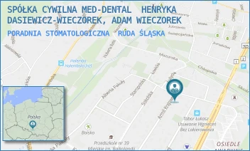 PORADNIA STOMATOLOGICZNA - MED-DENTAL WIECZOREK I WSPÓLNICY SPÓŁKA JAWNA - UL. HARCERSKA 3,  RUDA ŚLĄSKA