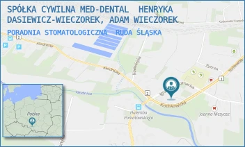 PORADNIA STOMATOLOGICZNA - MED-DENTAL WIECZOREK I WSPÓLNICY SPÓŁKA JAWNA - UL. IGNACEGO KACZMARKA 6,  RUDA ŚLĄSKA