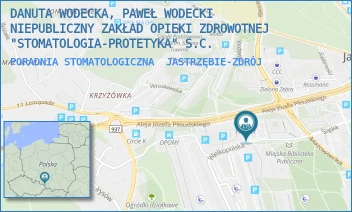 PORADNIA STOMATOLOGICZNA - PAWEŁ WODECKI,ALEKSANDER WODECKI,MIKOŁAJ WODECKI,ZOFIA WODECKA NZOZ "STOMATOLOGIA-PROTETYKA" S.C. - AL. JÓZEFA PIŁSUDSKIEGO 18 A,  JASTRZĘBIE-ZDRÓJ