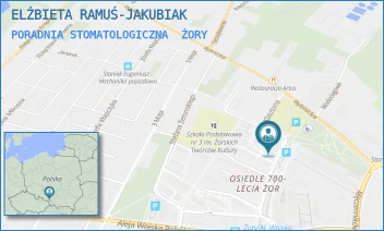 PORADNIA STOMATOLOGICZNA - ELŻBIETA RAMUŚ-JAKUBIAK - OSIEDLE 700-LECIA 1,  ŻORY