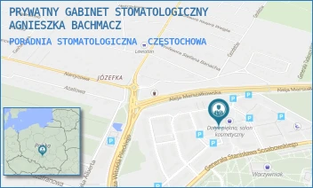 PORADNIA STOMATOLOGICZNA - PRYWATNY GABINET STOMATOLOGICZNY AGNIESZKA BACHMACZ - ANDERSA 12,  CZĘSTOCHOWA