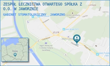 GABINET STOMATOLOGICZNY - ZESPÓŁ LECZNICTWA OTWARTEGO SPÓŁKA Z O.O. W JAWORZNIE - UL. WYGODA 58,  JAWORZNO