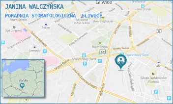 PORADNIA STOMATOLOGICZNA - JANINA WALCZYŃSKA - NOWY ŚWIAT 7/1,  GLIWICE
