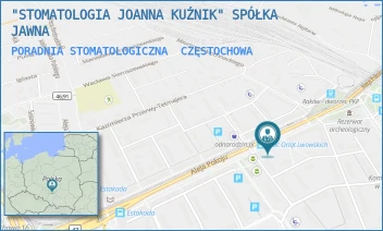 PORADNIA STOMATOLOGICZNA - "STOMATOLOGIA JOANNA KUŹNIK" SPÓŁKA JAWNA - ALEJA POKOJU 10/1,  CZĘSTOCHOWA
