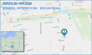PORADNIA ORTODONTYCZNA - GORZAŁEK MARZENA - PAWIA 52,  BIELSKO-BIAŁA