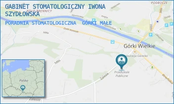 PORADNIA STOMATOLOGICZNA - GABINET STOMATOLOGICZNY IWONA SZYDŁOWSKA - UL. ZALESIE 3,  GÓRKI MAŁE