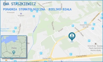 PORADNIA STOMATOLOGICZNA - EWA STASZKIEWICZ - UL.KRZYWA 23,  BIELSKO-BIAŁA