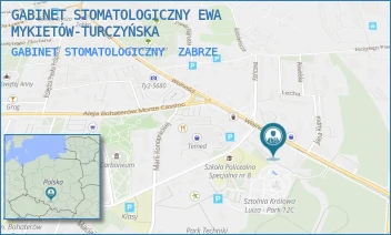 GABINET STOMATOLOGICZNY - GABINET STOMATOLOGICZNY EWA MYKIETÓW-TURCZYŃSKA - UL. WOLNOŚCI 363/2,  ZABRZE