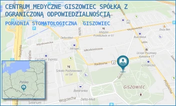 PORADNIA STOMATOLOGICZNA - CENTRUM MEDYCZNE GISZOWIEC SPÓŁKA Z OGRANICZONĄ ODPOWIEDZIALNOŚCIĄ - UL. GOŚCINNA 6,  KATOWICE