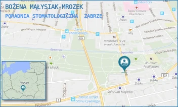 PORADNIA STOMATOLOGICZNA - BOŻENA MAŁYSIAK-MROZEK - UL. GÓRY ŚW. ANNY 19,  ZABRZE