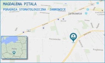 PORADNIA STOMATOLOGICZNA - MAGDALENA PITALA - UL. PSZCZELARSKA 58,  JANKOWICE