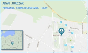 PORADNIA STOMATOLOGICZNA - ADAM JURCZAK - UL. JESIONOWA 1,  ŁAZY