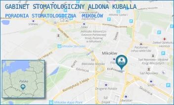 PORADNIA STOMATOLOGICZNA - GABINET STOMATOLOGICZNY ALDONA KUBALLA - ŚW. WOJCIECHA 30,  MIKOŁÓW