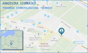 PORADNIA STOMATOLOGICZNA - AGNIESZKA SIOMKAJŁO - UL. KOZIELSKA 52,  GLIWICE