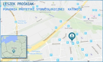 PORADNIA PROTETYKI STOMATOLOGICZNEJ - LESZEK PROŚNIAK - ZBOŻOWA 20,  KATOWICE