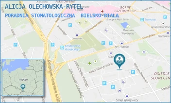 PORADNIA STOMATOLOGICZNA - ALICJA OLECHOWSKA-RYTEL - UL. BRACI GIERYMSKICH 5,  BIELSKO-BIAŁA