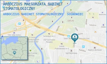 ARBOCZIUS GABINET STOMATOLOGICZNY - ARBOCZIUS MAŁGORZATA GABINET STOMATOLOGICZNY - UL. WAWEL 15,  SOSNOWIEC