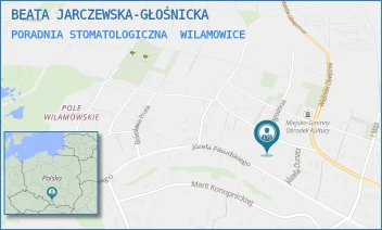 PORADNIA STOMATOLOGICZNA - BEATA JARCZEWSKA-GŁOŚNICKA - KOŚCIUSZKI 3,  WILAMOWICE