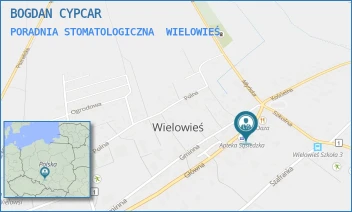 PORADNIA STOMATOLOGICZNA - BOGDAN CYPCAR - UL. GŁÓWNA 49,  WIELOWIEŚ