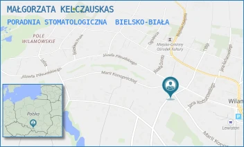 PORADNIA STOMATOLOGICZNA - MAŁGORZATA KELCZAUSKAS - UL. 1 MAJA 42/1,  BIELSKO-BIAŁA