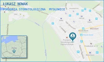 PORADNIA STOMATOLOGICZNA - ŁUKASZ NOWAK - UL. 11 LISTOPADA 1,  MYSŁOWICE
