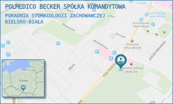 PORADNIA STOMATOLOGII ZACHOWAWCZEJ - POLMEDICO BECKER SPÓŁKA KOMANDYTOWA - ARMII KRAJOWEJ 193,  BIELSKO-BIAŁA