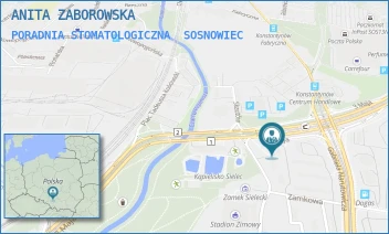 PORADNIA STOMATOLOGICZNA - ANITA ZABOROWSKA - UL. ZAMKOWA 8A,  SOSNOWIEC