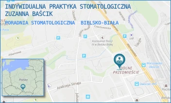 PORADNIA STOMATOLOGICZNA - INDYWIDUALNA PRAKTYKA STOMATOLOGICZNA ZUZANNA BAŚCIK - ROMUALDA TRAUGUTTA 12,  BIELSKO-BIAŁA