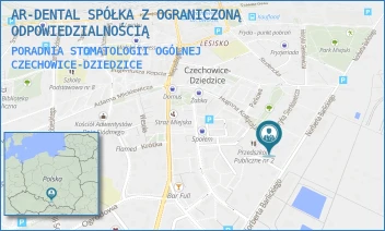 PORADNIA STOMATOLOGII OGÓLNEJ - AR-DENTAL SPÓŁKA Z OGRANICZONĄ ODPOWIEDZIALNOŚCIĄ - UL. HENRYKA SIENKIEWICZA 33,  CZECHOWICE-DZIEDZICE