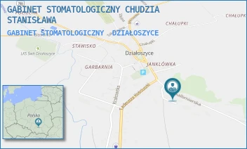 GABINET STOMATOLOGICZNY - GABINET STOMATOLOGICZNY CHUDZIA STANISŁAWA - SKALBMIERSKA 14,  DZIAŁOSZYCE