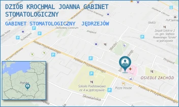 GABINET STOMATOLOGICZNY - DZIÓB KROCHMAL JOANNA GABINET STOMATOLOGICZNY - B. CHROBREGO 4,  JĘDRZEJÓW