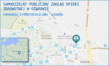 PORADNIA STOMATOLOGICZNA - SAMODZIELNY PUBLICZNY ZAKŁAD OPIEKI ZDROWOTNEJ W OŻAROWIE - SPACEROWA 10,  OŻARÓW