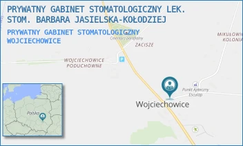 PRYWATNY GABINET STOMATOLOGICZNY - PRYWATNY GABINET STOMATOLOGICZNY LEK. STOM. BARBARA JASIELSKA-KOŁODZIEJ - 49,  WOJCIECHOWICE