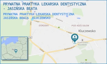 PRYWATNA PRAKTYKA LEKARSKA DENTYSTYCZNA  JASIŃSKA BEATA - PRYWATNA PRAKTYKA LEKARSKA DENTYSTYCZNA - JASIŃSKA BEATA - NOWA 8,  KLUCZEWSKO