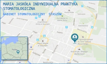 GABINET STOMATOLOGICZNY - MARIA JASKÓŁA INDYWIDUALNA PRAKTYKA STOMATOLOGICZNA - 11-GO LISTOPADA 1,  STASZÓW