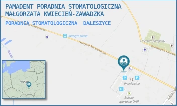 PORADNIA STOMATOLOGICZNA - PAMADENT PORADNIA STOMATOLOGICZNA MAŁGORZATA KWIECIEŃ-ZAWADZKA - SIENKIEWICZA 11B,  DALESZYCE