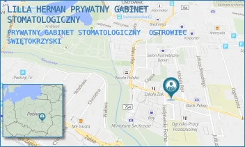 PRYWATNY GABINET STOMATOLOGICZNY - LILLA HERMAN PRYWATNY GABINET STOMATOLOGICZNY - KILIŃSKIEGO 9,  OSTROWIEC ŚWIĘTOKRZYSKI