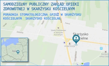PORADNIA STOMATOLOGICZNA SPZOZ W SKARŻYSKU KOŚCIELNYM - SAMODZIELNY PUBLICZNY ZAKŁAD OPIEKI ZDROWOTNEJ W SKARŻYSKU KOŚCIELNYM - IŁŻECKA 2A,  SKARŻYSKO KOŚCIELNE