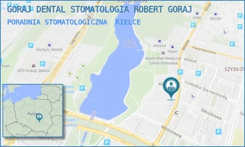 PORADNIA STOMATOLOGICZNA - GORAJ DENTAL STOMATOLOGIA ROBERT GORAJ - KLONOWA 33/A,  KIELCE