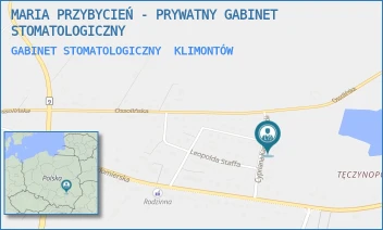 GABINET STOMATOLOGICZNY - MARIA PRZYBYCIEŃ - PRYWATNY GABINET STOMATOLOGICZNY - NORWIDA 10,  KLIMONTÓW