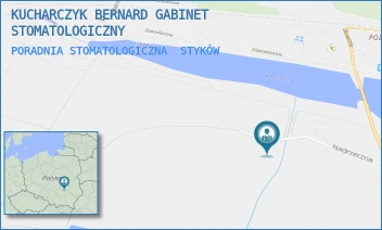 PORADNIA STOMATOLOGICZNA - KUCHARCZYK BERNARD GABINET STOMATOLOGICZNY - NADRZECZNA 1,  STYKÓW