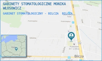 GABINET STOMATOLOGICZNY - BILCZA - GABINETY STOMATOLOGICZNE MONIKA WŁOSOWICZ - SZKOLNA 2,  BILCZA