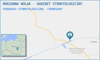 PORADNIA STOMATOLOGICZNA - MARZANNA WOLAK - GABINET STOMATOLOGICZNY - 193,  CHOBRZANY